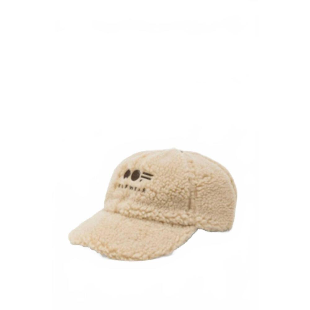NEW OOFWEAR women's fuzzy cap in cream